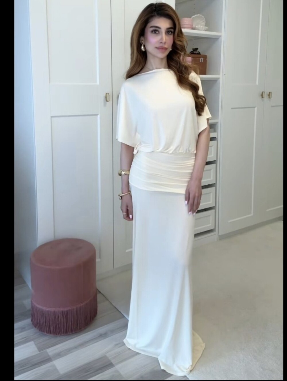 H&M Draped Maxi Long Dress - Picture 12 of 16